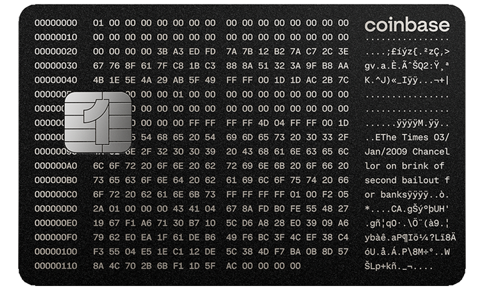 Coinbase One Card
